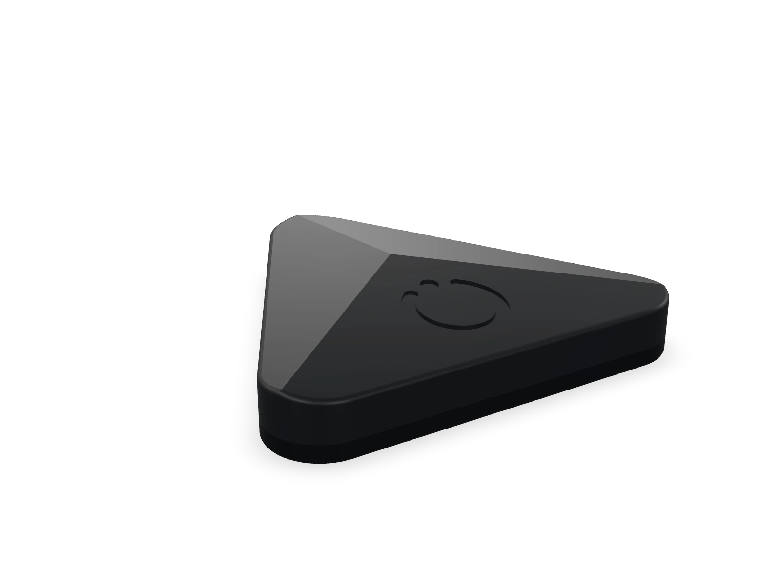 Schwarzer FocusLatch Tetra NFC-Schlüssel.